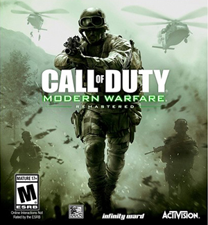 Call of Duty Modern Warfare Remastered Mulitplayer Splitscreen