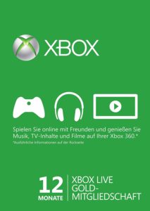 Xbox Live Gold 12 Monate Günstig