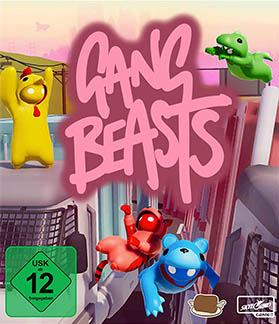 Gang Beasts lokaler Multiplayer Splitscreen
